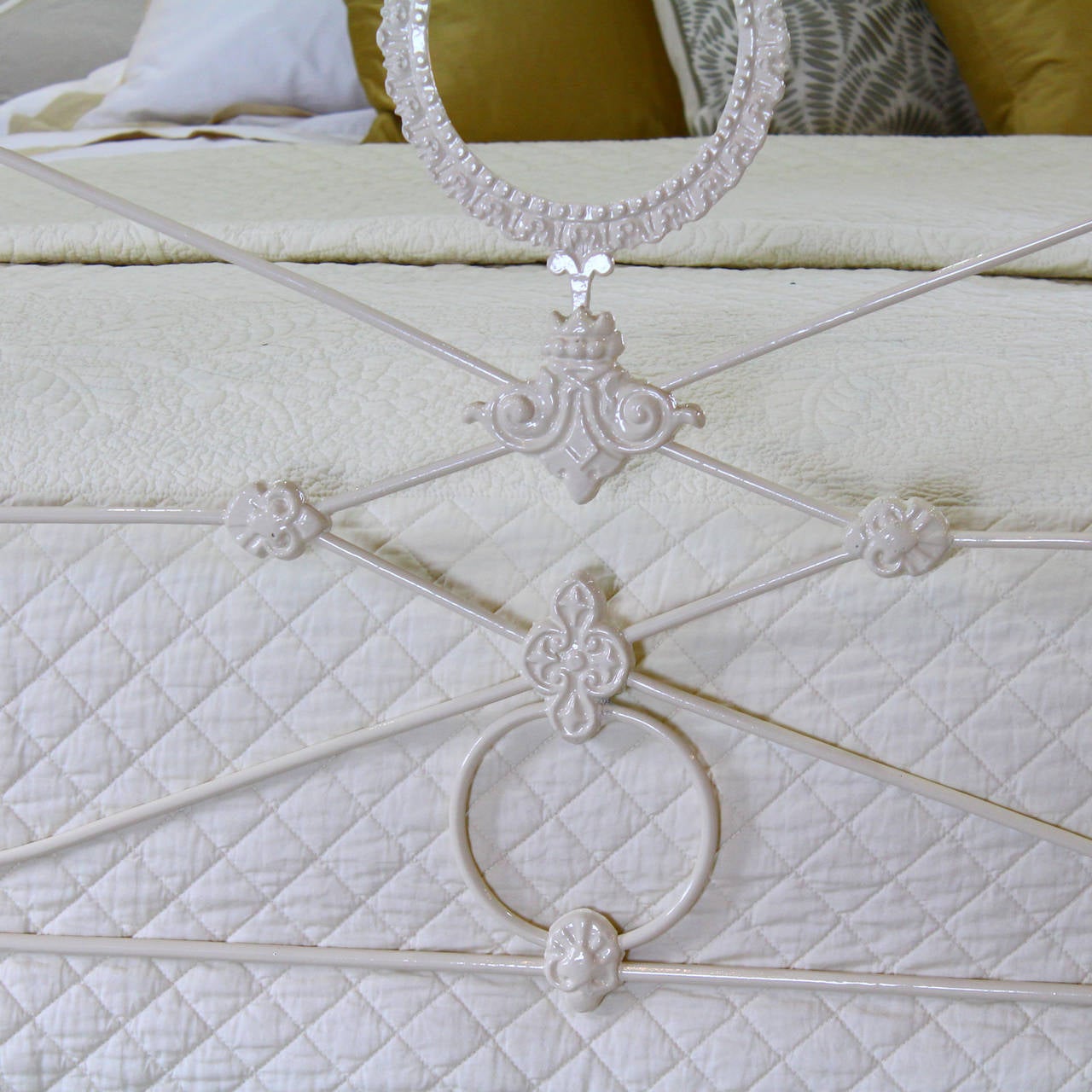 Mid-Victorian Cast Iron Bedstead 1