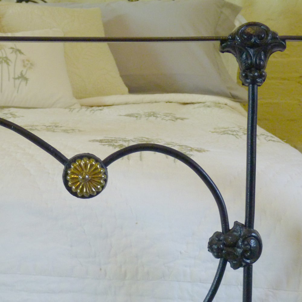 wrought iron 4 poster bed