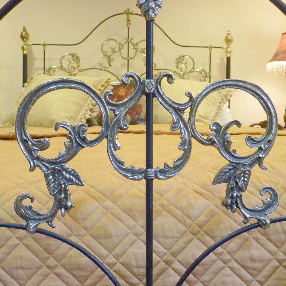 Cast Brass and Iron Bed 1