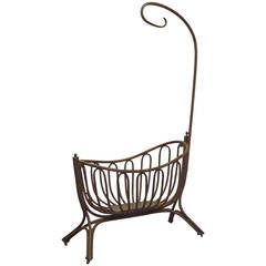 Bentwood Hanging Crib by Thonet