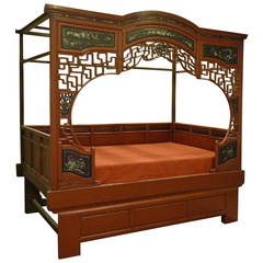 Vintage Chinese Marriage Bed - CH1
