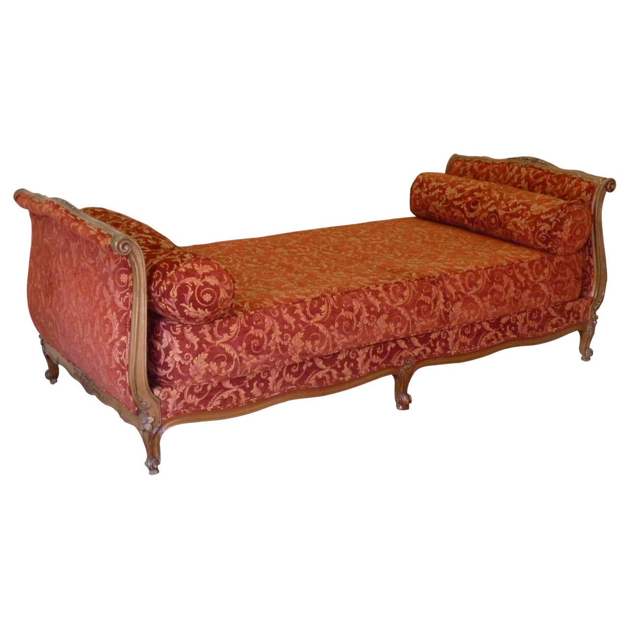Upholstered Louis XV Style Day Bed