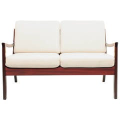 Rosewood Loveseat or Sofa by Ole Wanscher