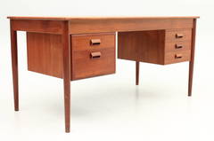 Danish, Mid Century Modern Teak Desk by Børge Mogensen