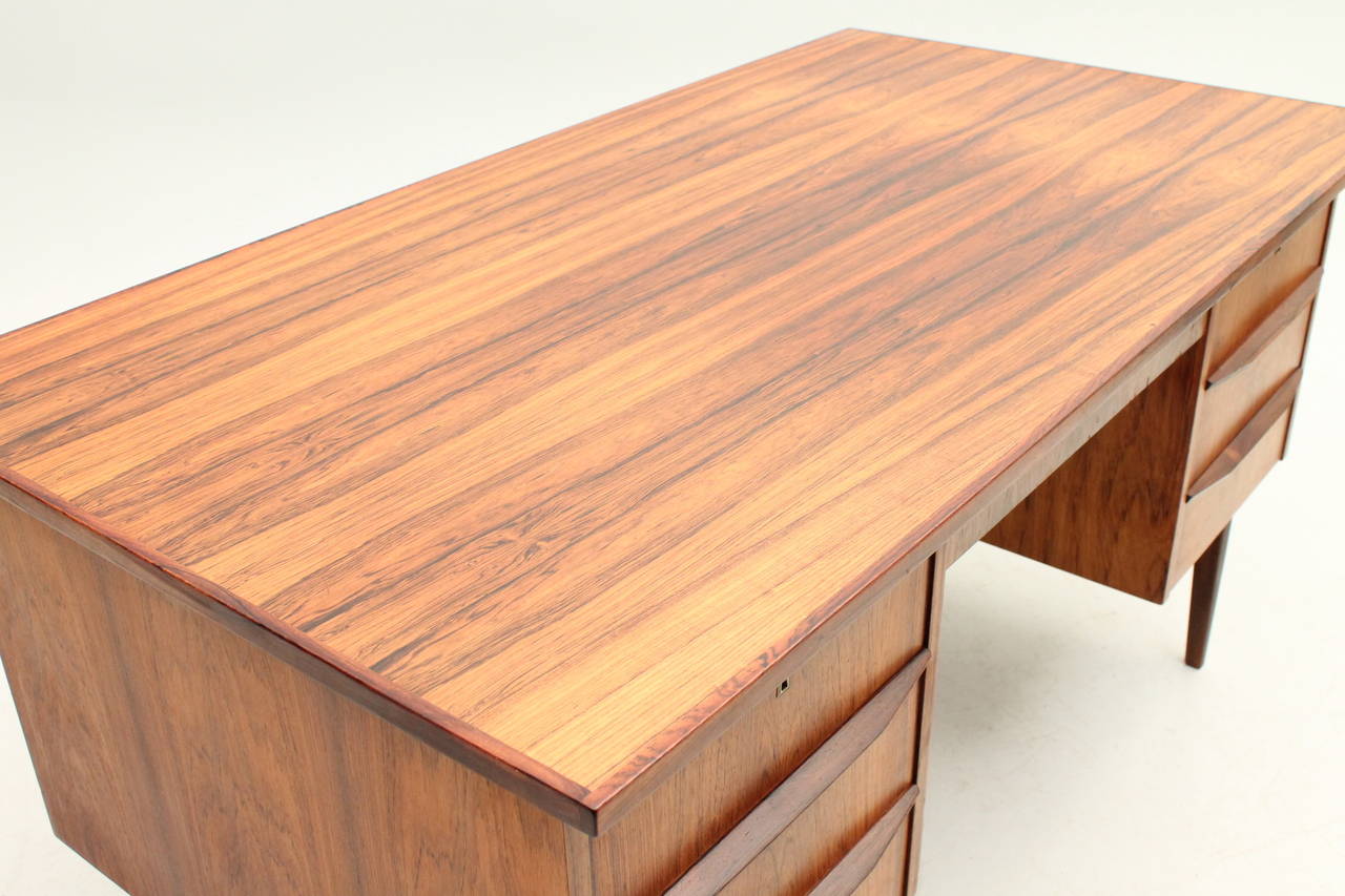 Mid-20th Century Danish Mid-Century Modern Rosewood Desk