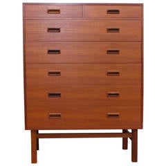 Danish, Mid-Century Modern Chest of Drawers