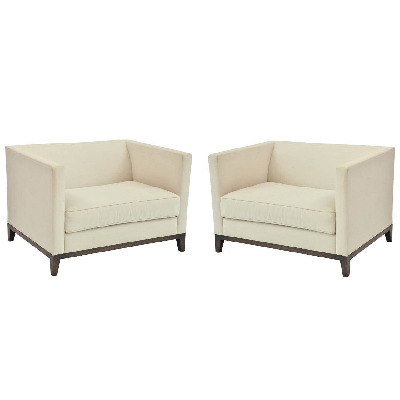 Pair of Christian Liaigre Armchairs