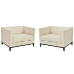 Pair of Christian Liaigre Armchairs