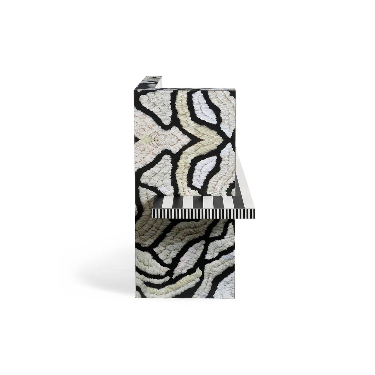 Memphis Inspired Bench Neo Laminati Collection In Excellent Condition In New York, NY