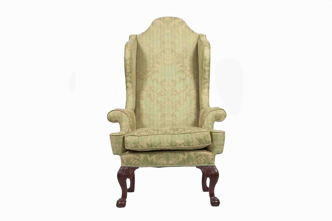 George II 18th Century Wing back Chair