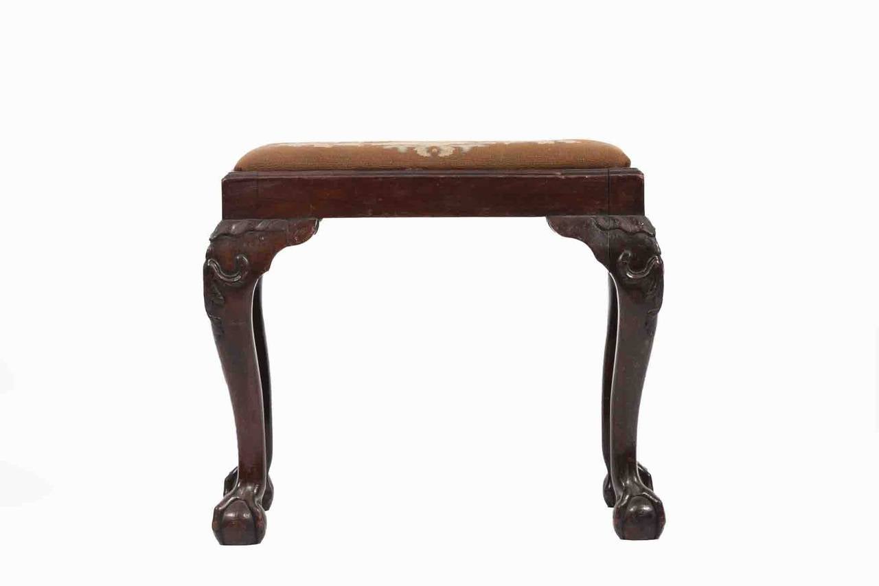 Early 19th Century Mahogany Stools In Good Condition For Sale In Dublin 8, IE