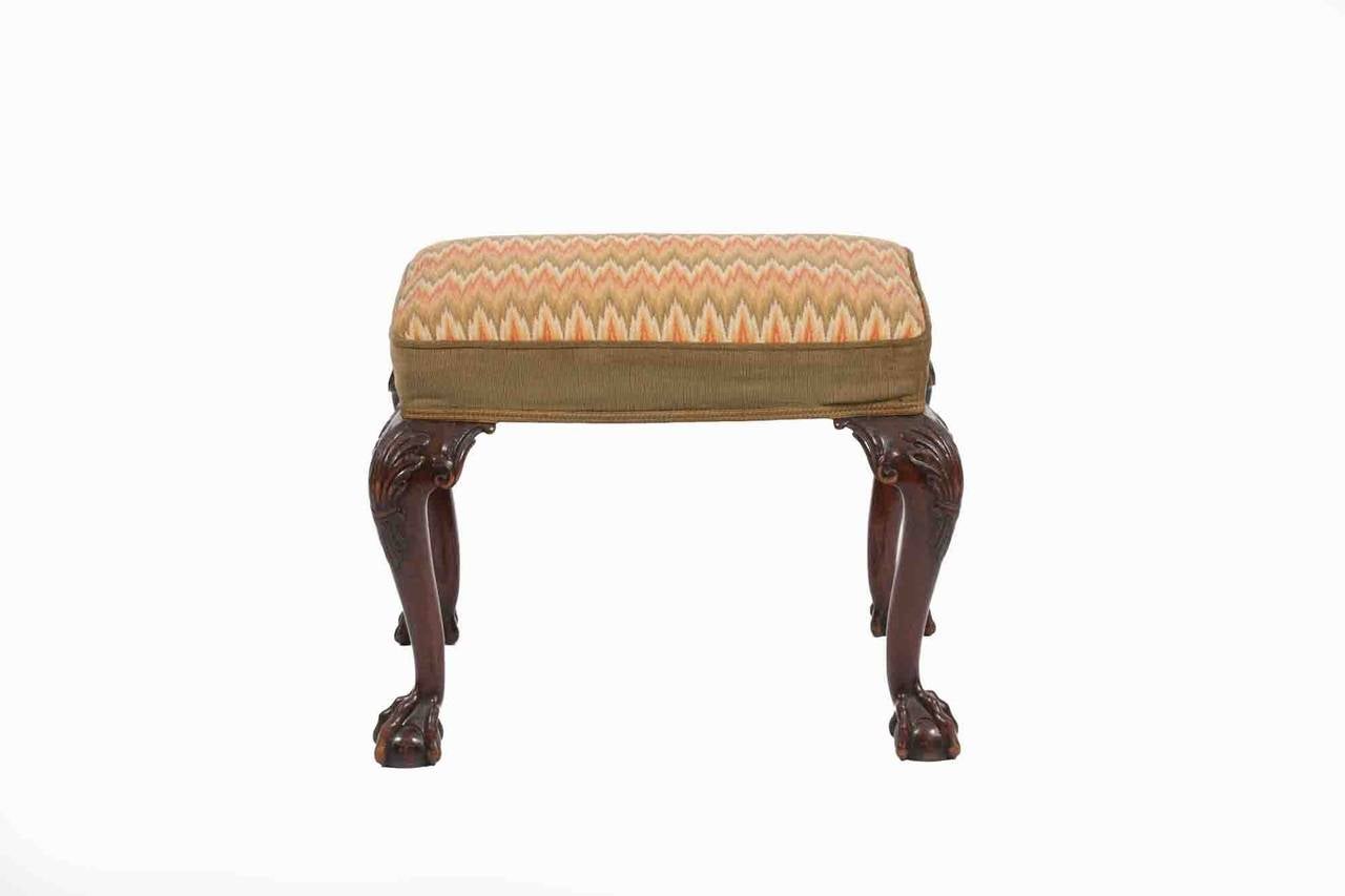 19th Century Mahogany Stool In Excellent Condition In Dublin 8, IE