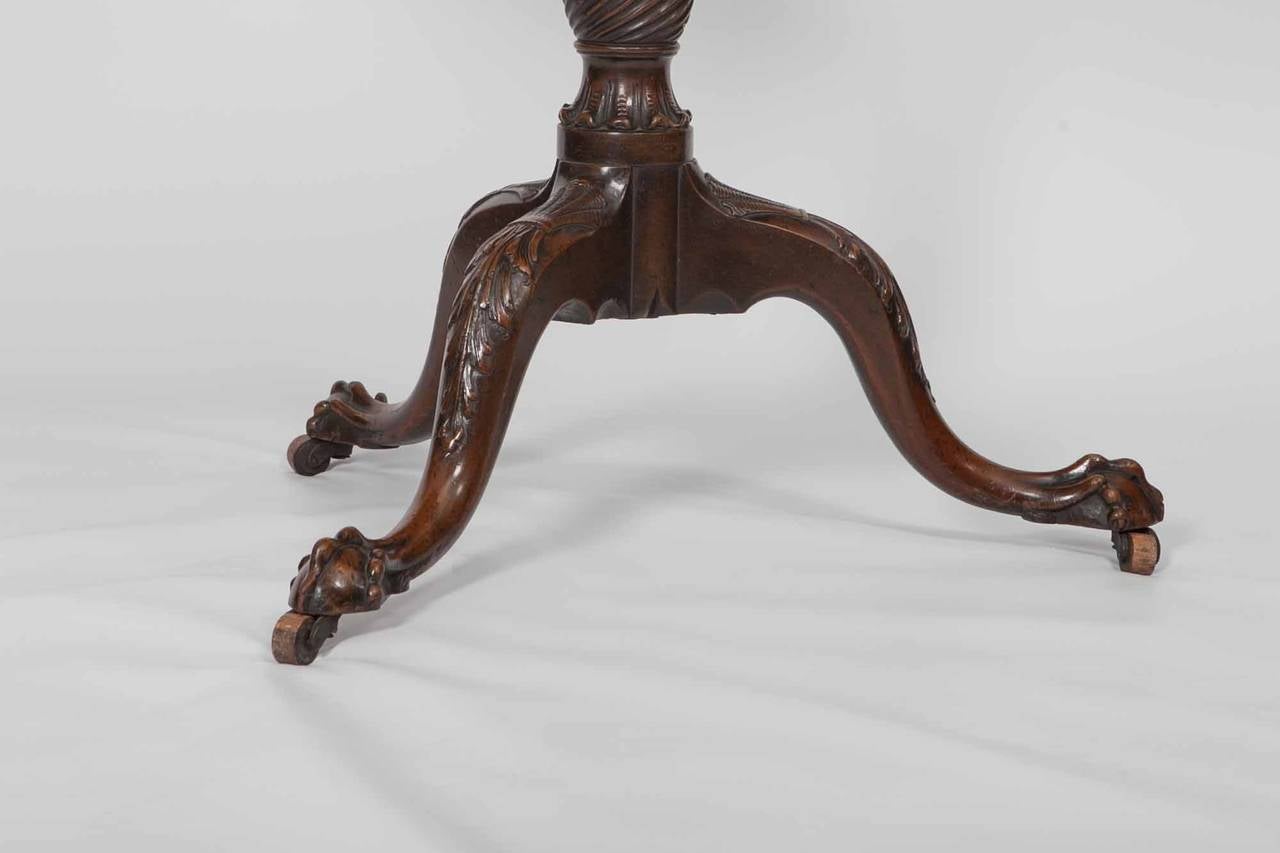 Early 19th Century George III Mahogany Occasional Table For Sale 2