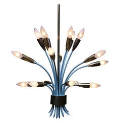 1950s Bouquet of Flowers Chandelier