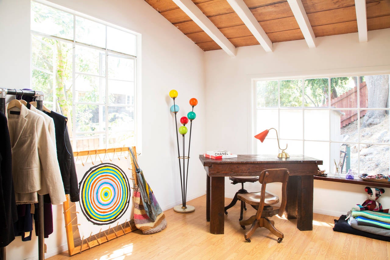 Mid-Century S-Curve Table Lamp