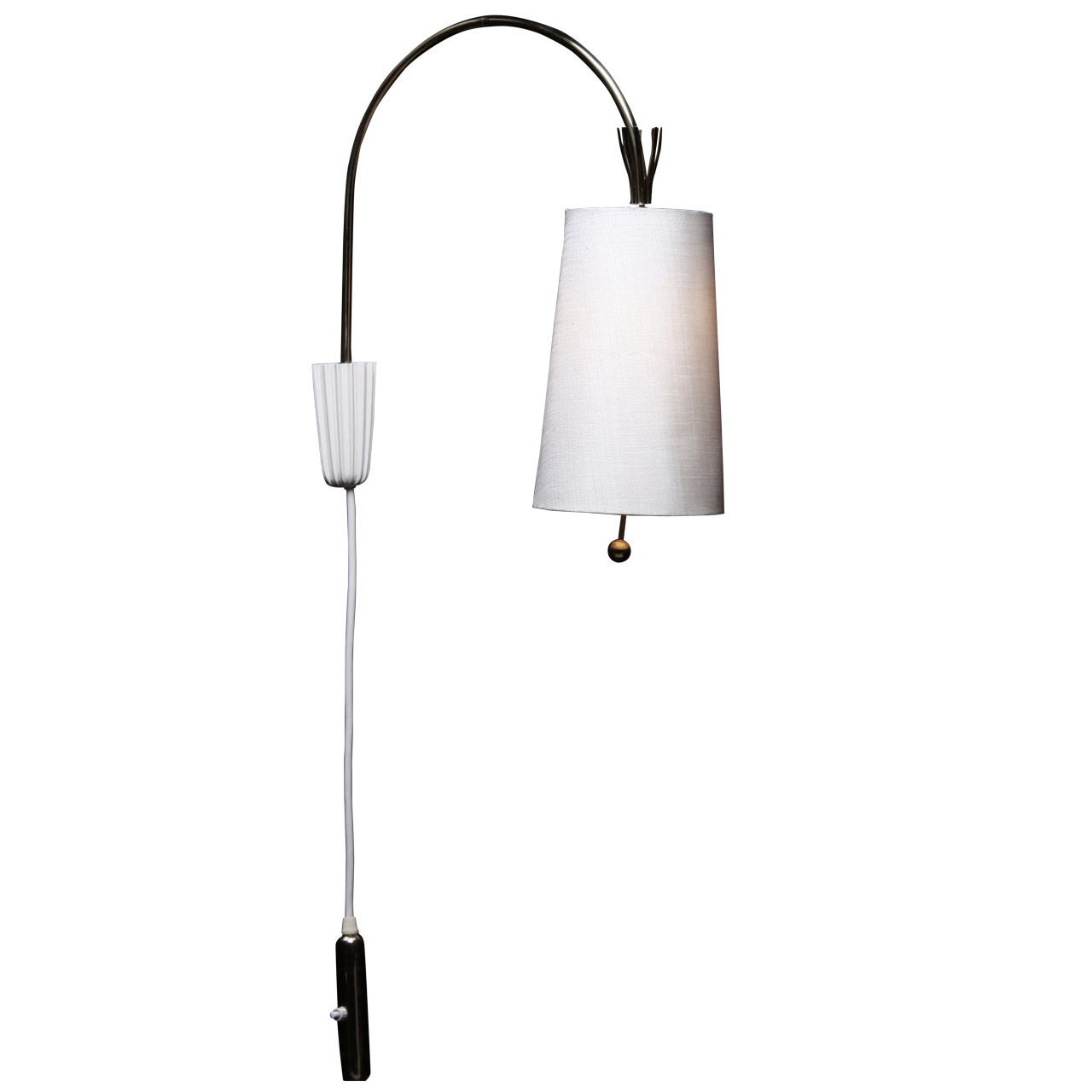 Vereinigte Werkstätten Swing Arm Lamp For Sale