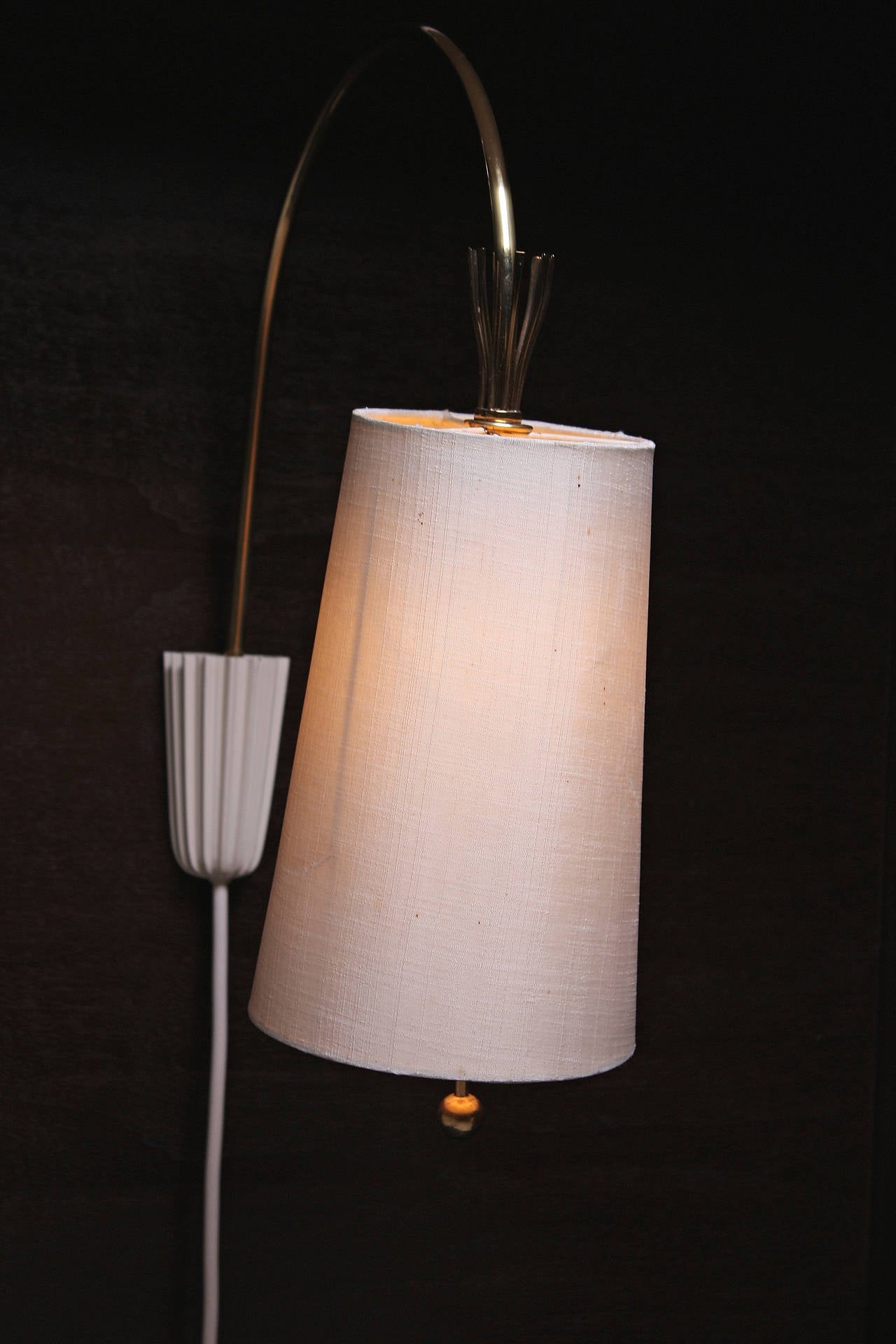 Vereinigte Werkstätten Swing Arm Lamp In Excellent Condition For Sale In Santa Monica, CA