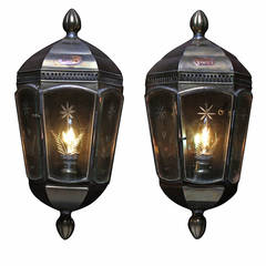 British Wall Lanterns