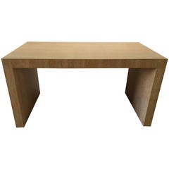 Giorgio Armani "Cambridge" Desk in Cerused White Oak