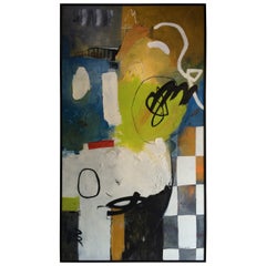 Federico Guillen Large Abstract Painting