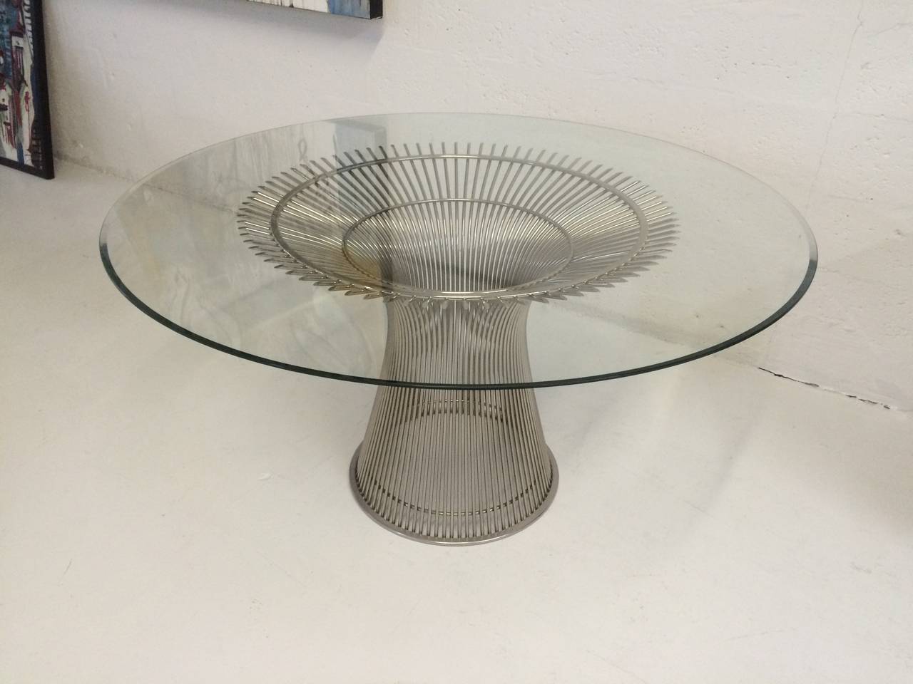 American Warren Platner Dining Table