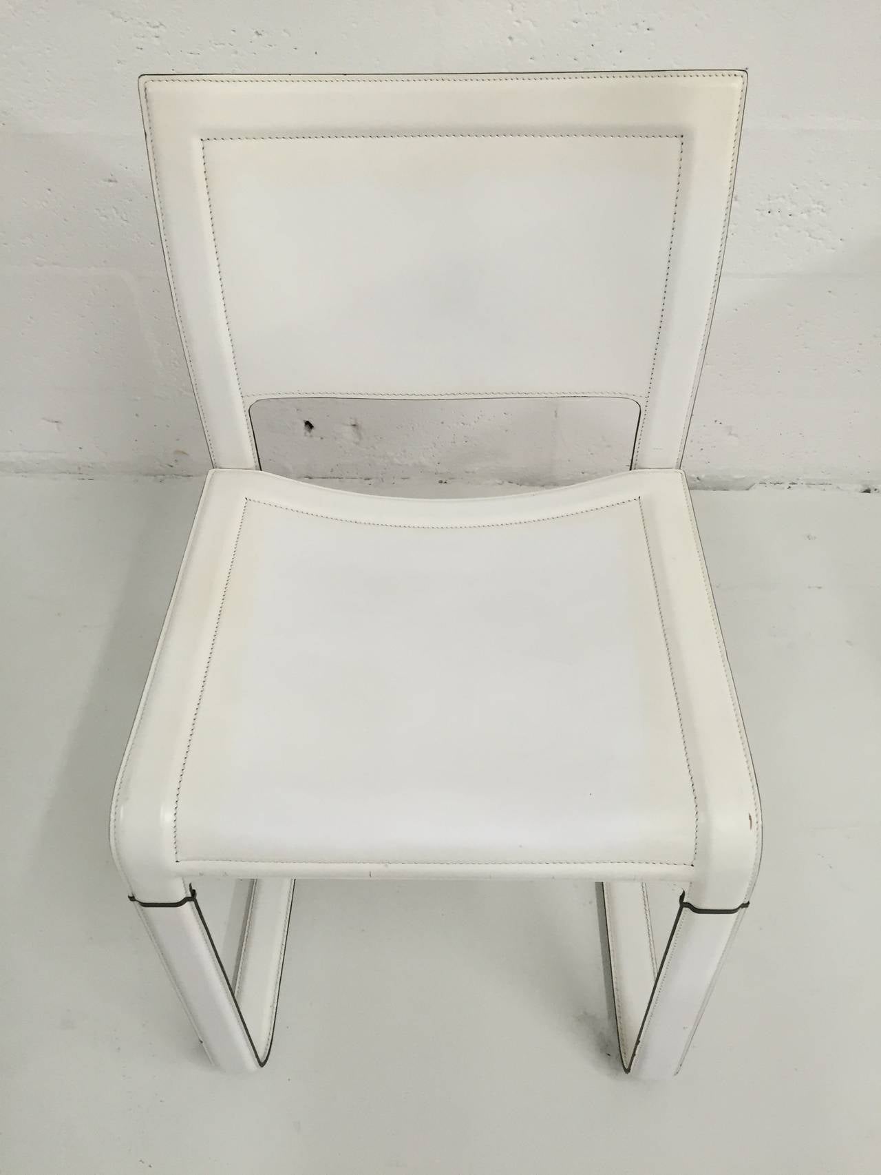 Set of Six Matteo Grassi Dining Chairs 1