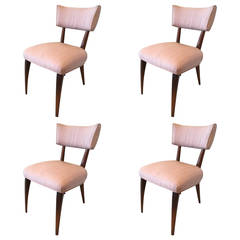 Set of Four Early Vladimir Kagan Dining Chairs for Kagan-Dreyfuss