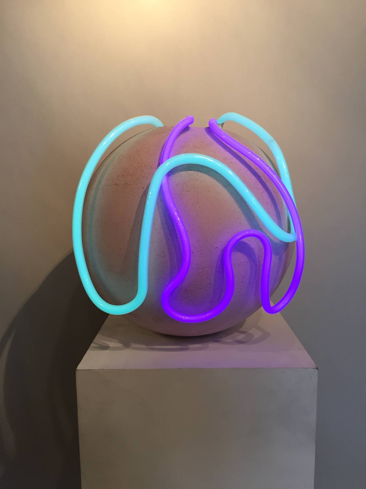 20th Century Neon Light Sculpture