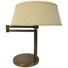 Retro Walter Von Nessen Swing Arm Desk Lamp