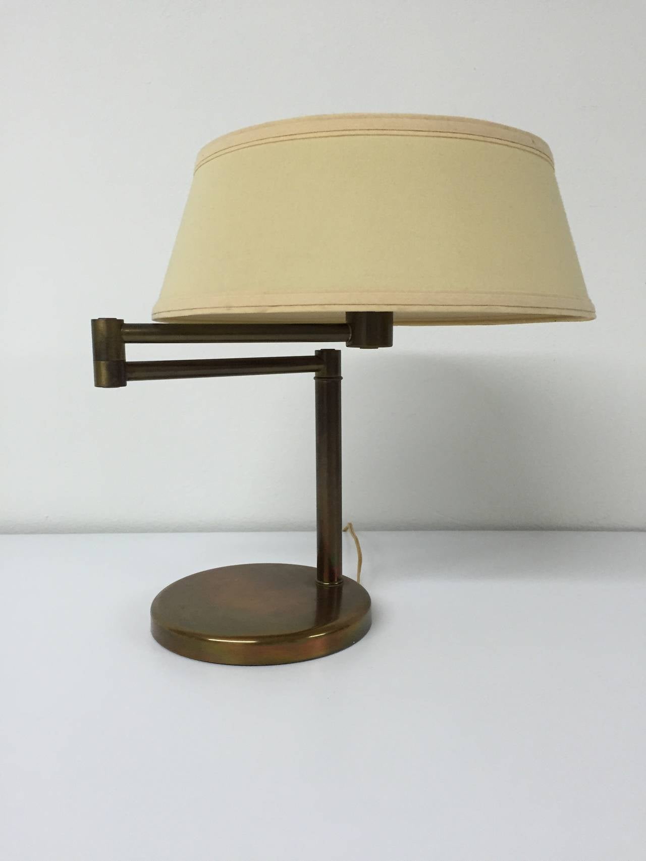 American Walter Von Nessen Swing Arm Desk Lamp