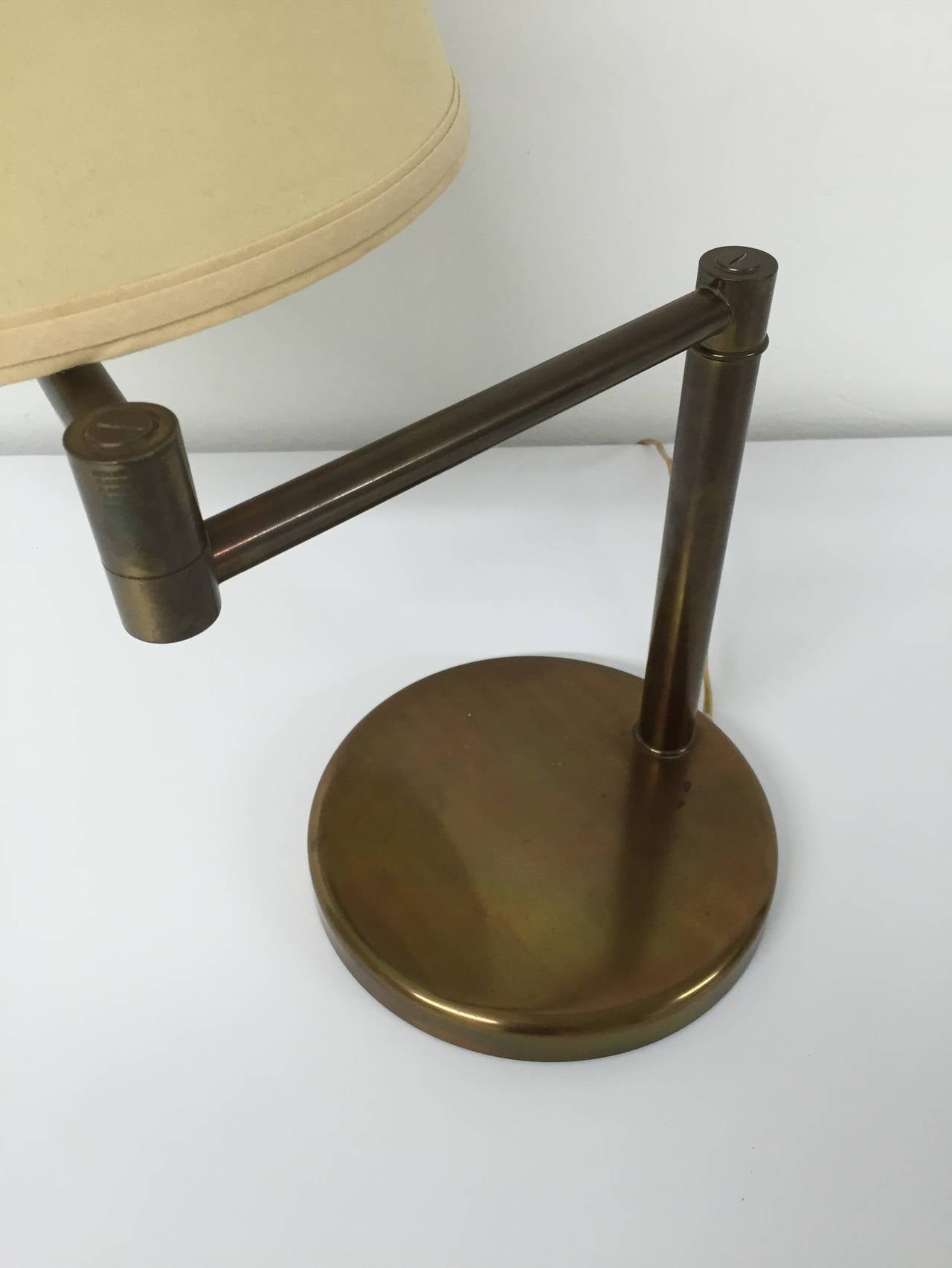 20th Century Walter Von Nessen Swing Arm Desk Lamp