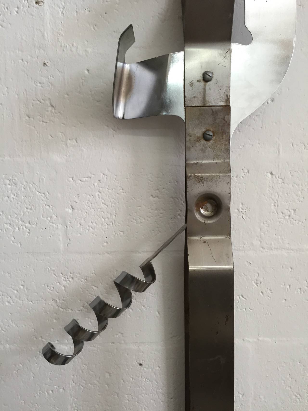 Curtis Jere Bottle Opener Wall Sculpture