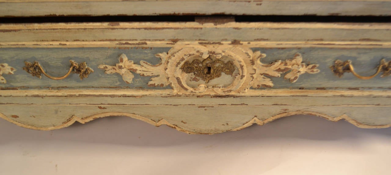 Paint Louis XV Commode For Sale