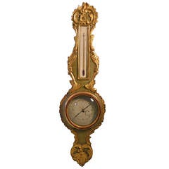 Loius XV Period Barometer