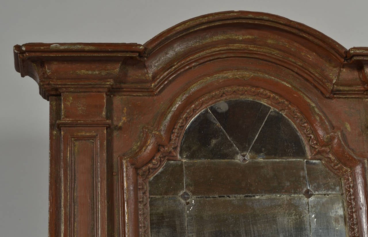19th Century Louis XIV Mirror In Fair Condition In Vista, CA