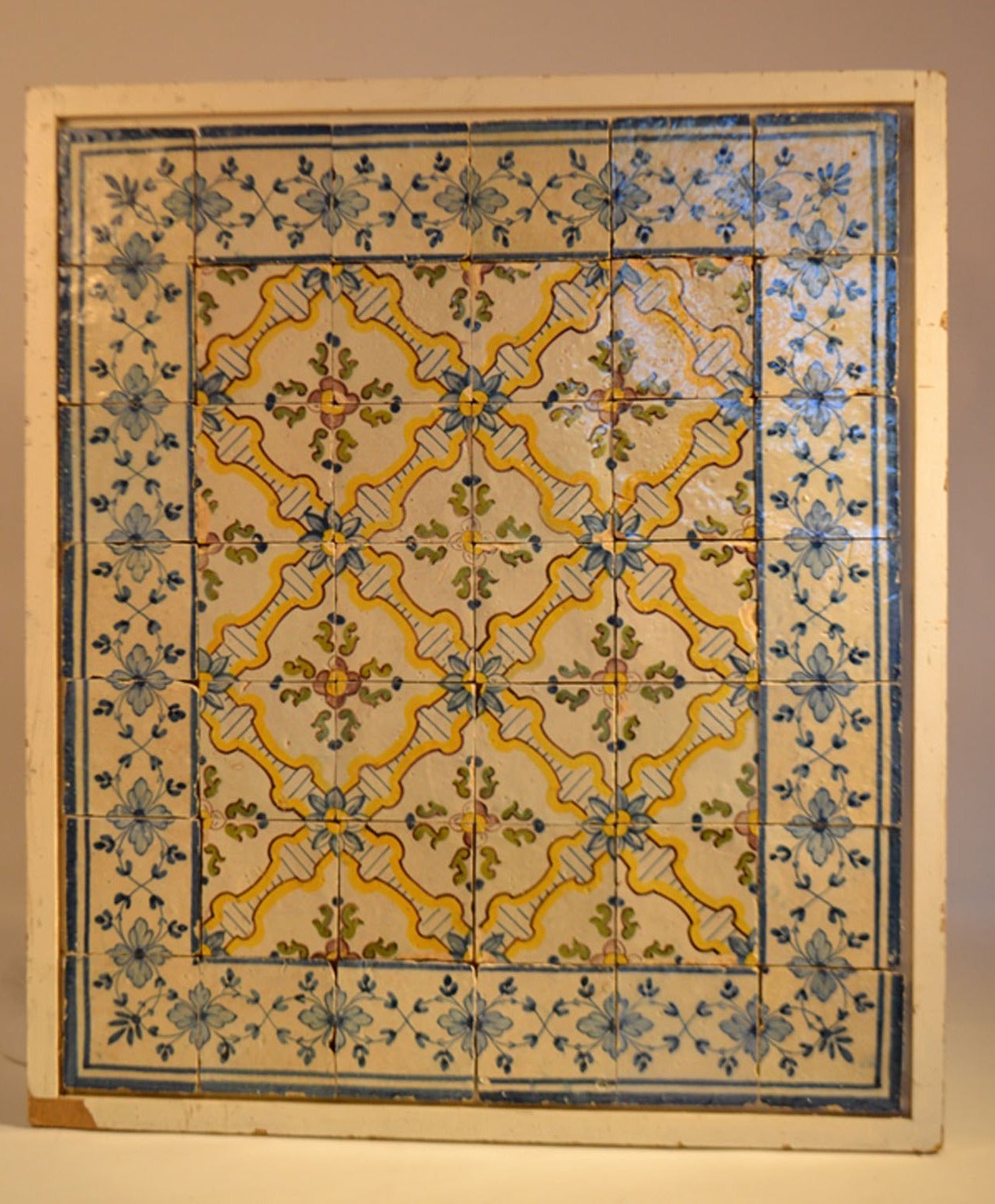 Late 18th c. Portuguese Tile Panel