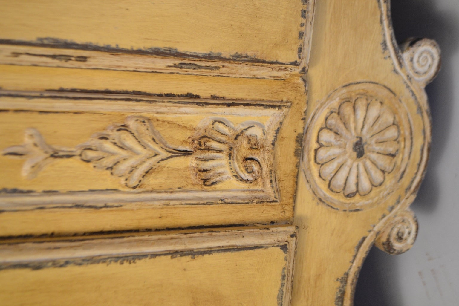 Painted Louis XV Buffet from Provence