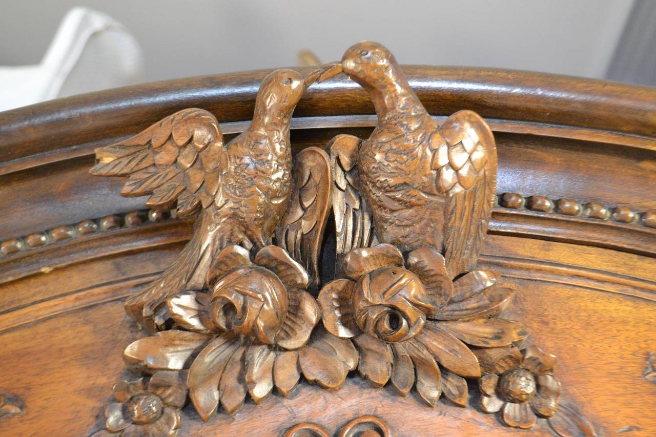 19th Century Provençal Walnut Armoire In Excellent Condition In Vista, CA