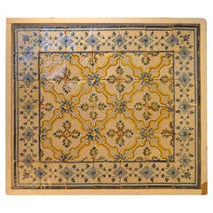 Late 18th c. Portuguese Tile Panel