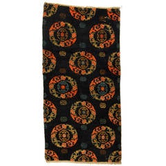 Antique Early 20th Century Tibetan Rug