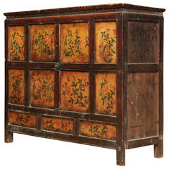 Antique Tibetan Cabinet in the Lhasa Style