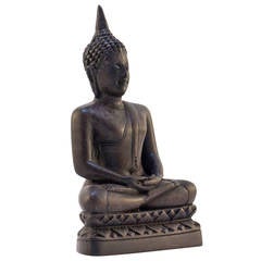 Ebony Buddha Statue