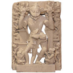 11th Century Hindu Stone Statue of Narasimha, Central India