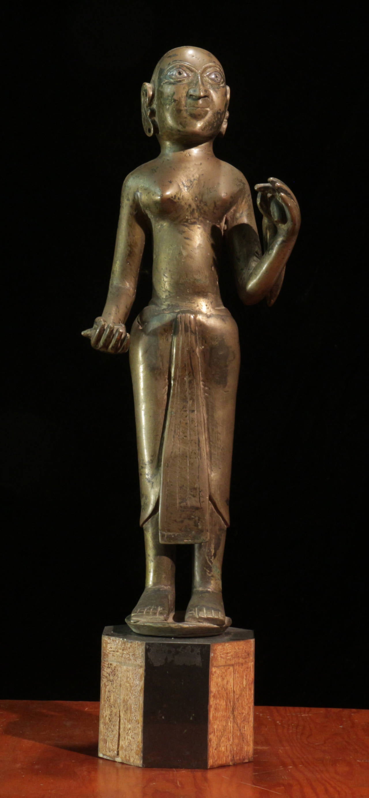 Indian Fertility Goddess, 17th Century Bronze