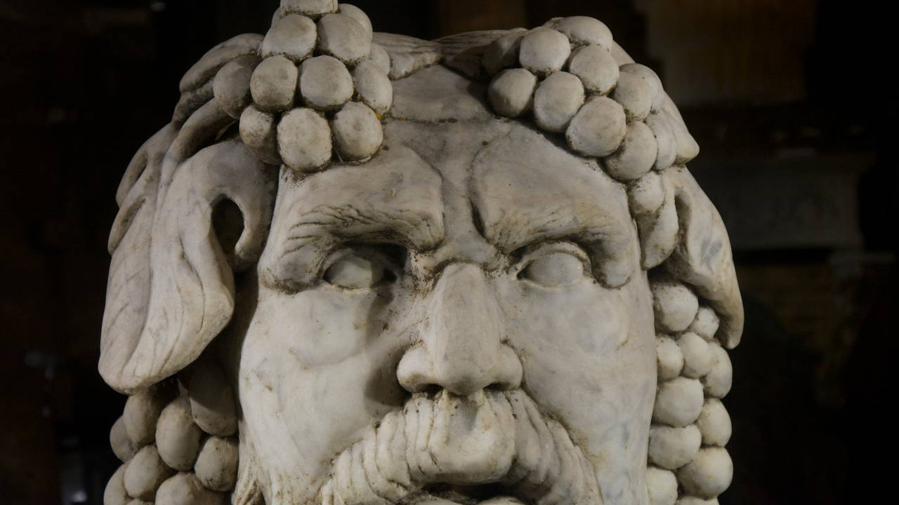 Early 19th Century Marble Bust of Bacchus 4