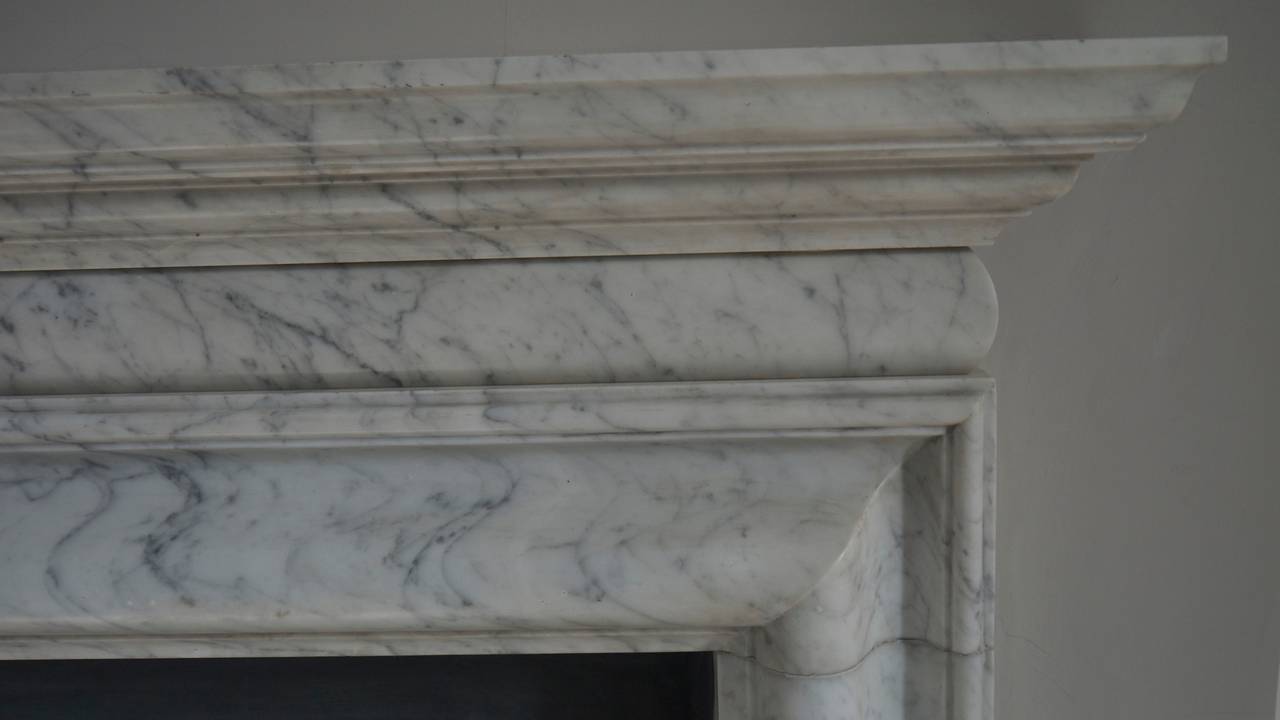 Victorian Carrara Marble Bolection 2
