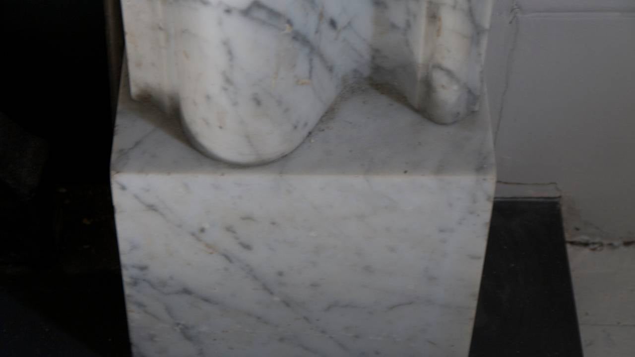 Victorian Carrara Marble Bolection 3