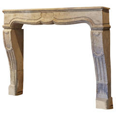 18th Century Stone Fireplace Surround Antique 18th Century Stone Fireplace Surround
