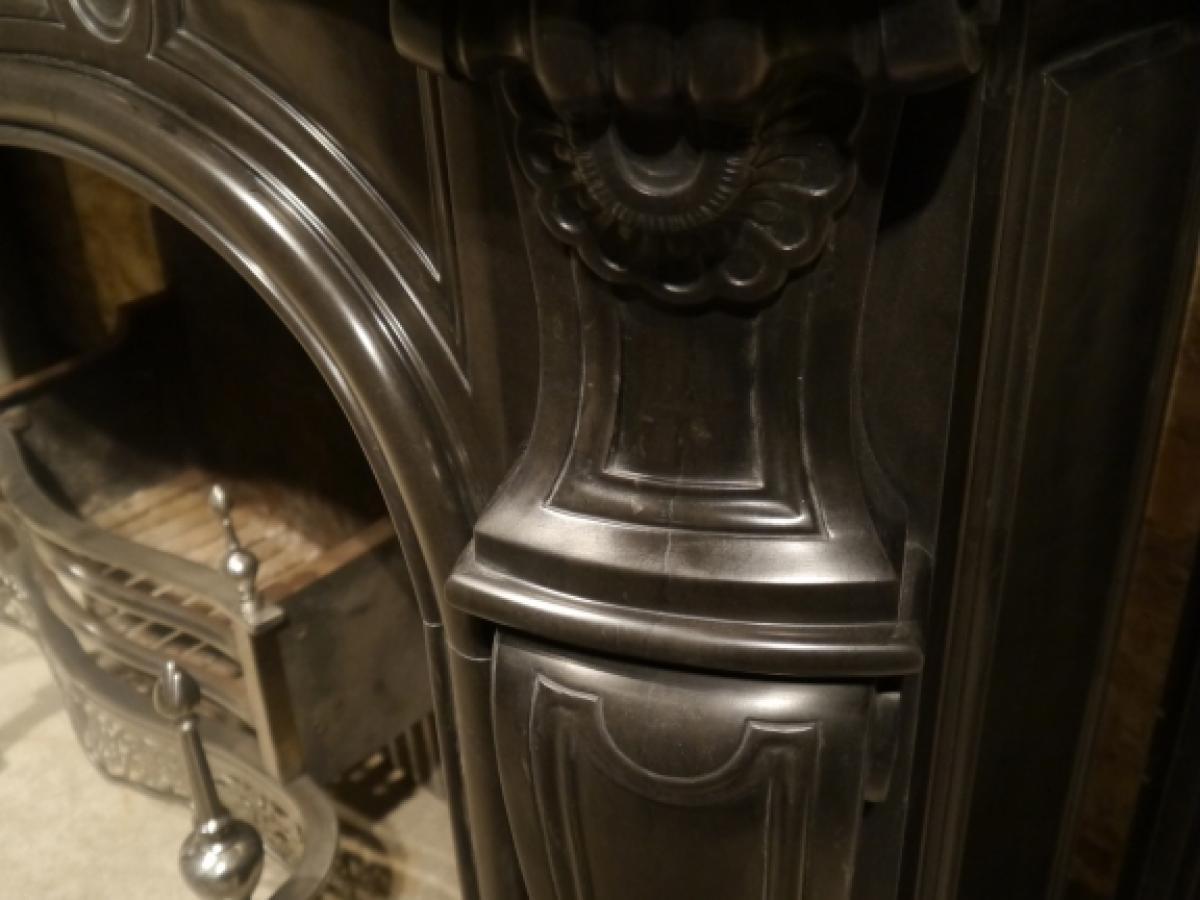 louis xv rouge royal marble fireplace