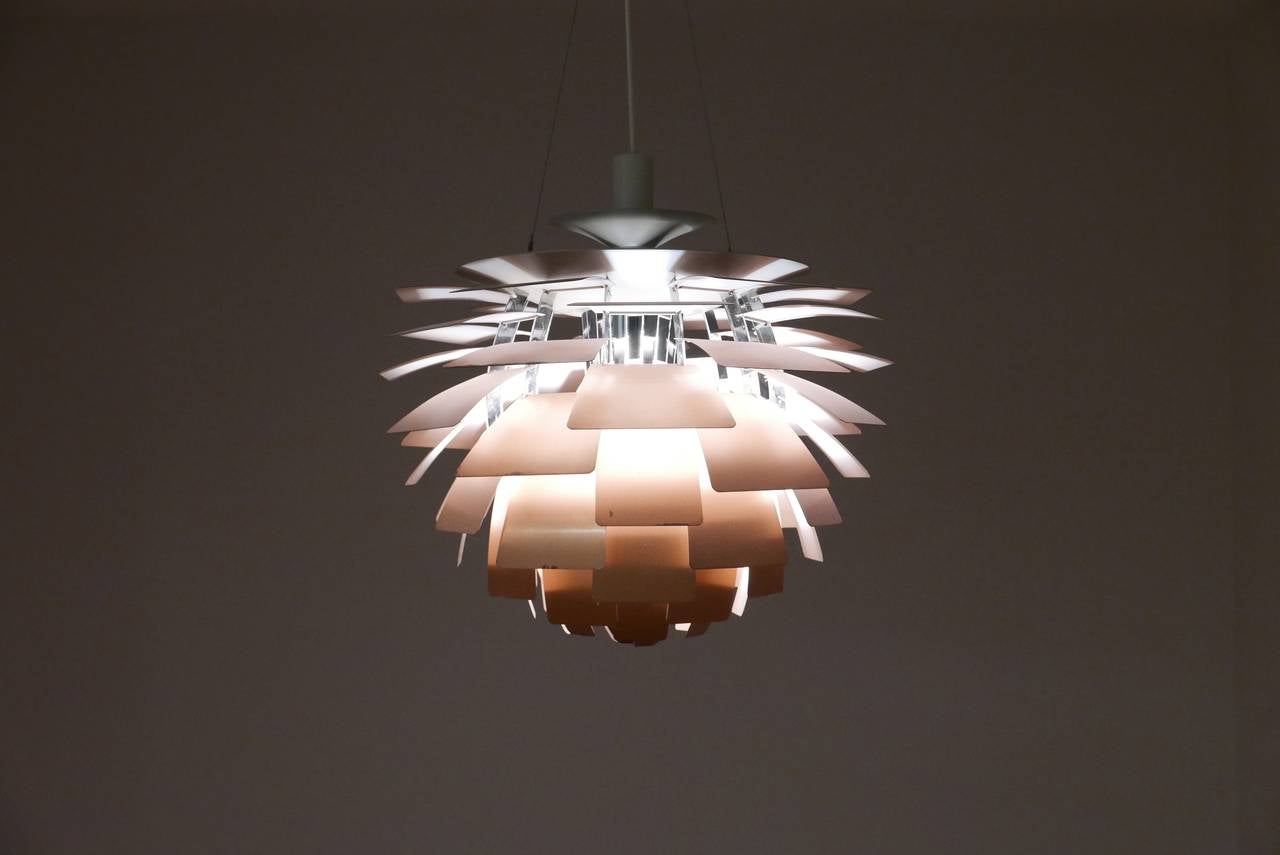 Mid-Century Modern Poul Henningsen Artichoke Lamp For Sale